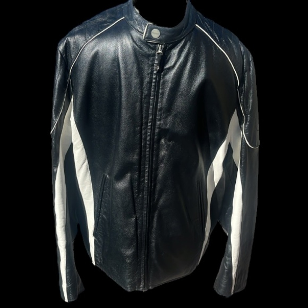 WILSONS Leather Racing Jacket - Picture 4 of 17